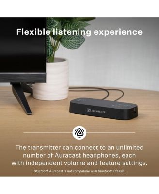 BTA1 TV Transmitter for Bluetooth Auracast Wireless Headphones