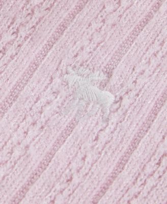 Baby Girls' Footed Pointelle Coverall