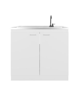 Extremo Kitchen Storage Cabinet with 2 Doors and 3 Shelves.