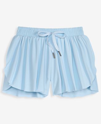 Girls' 7-16 Solid Butterfly Athletic Shorts