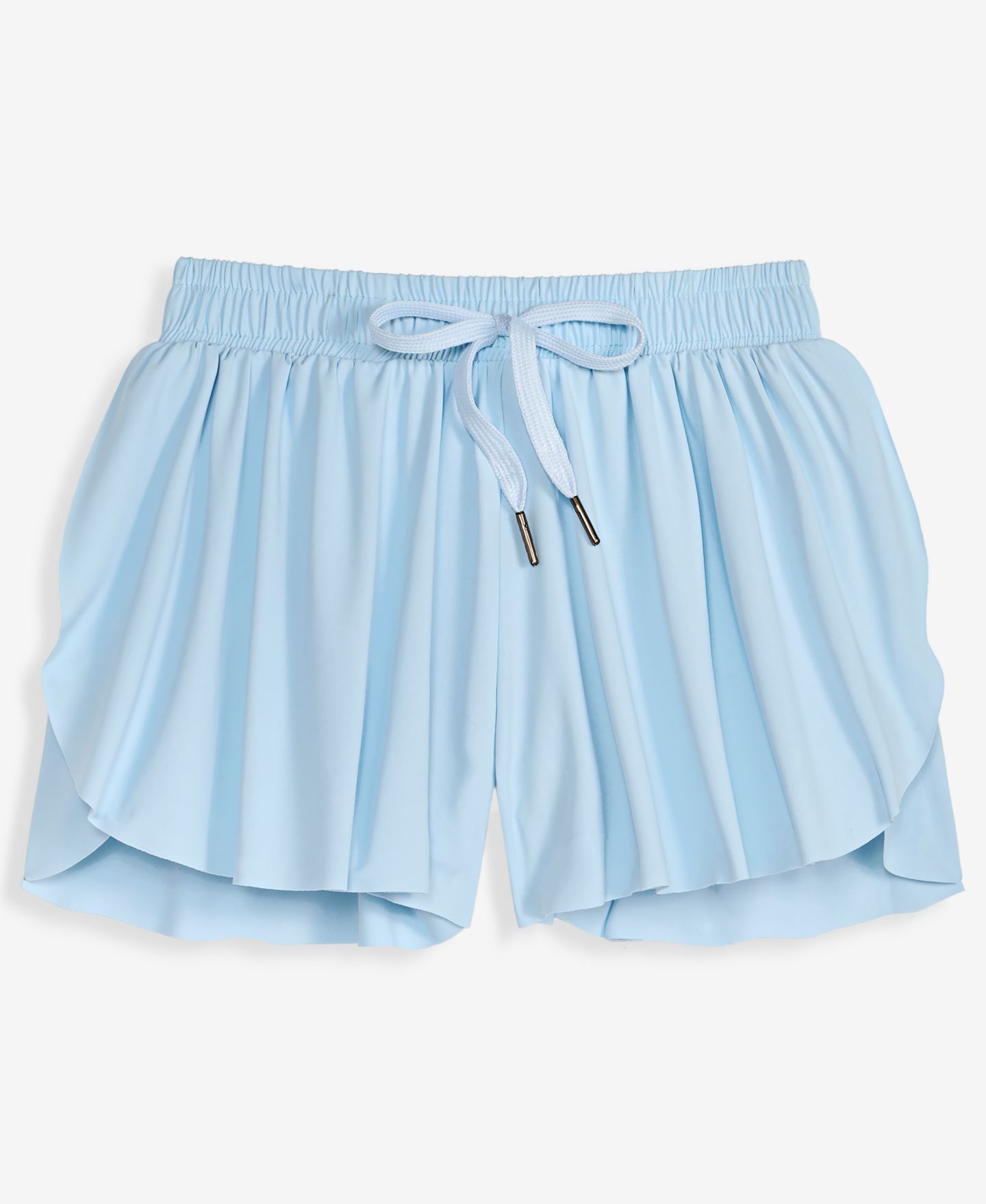 Шорты With Jules Solid Butterfly Athletic Shorts для девочек, цвет: Синий — фото 1