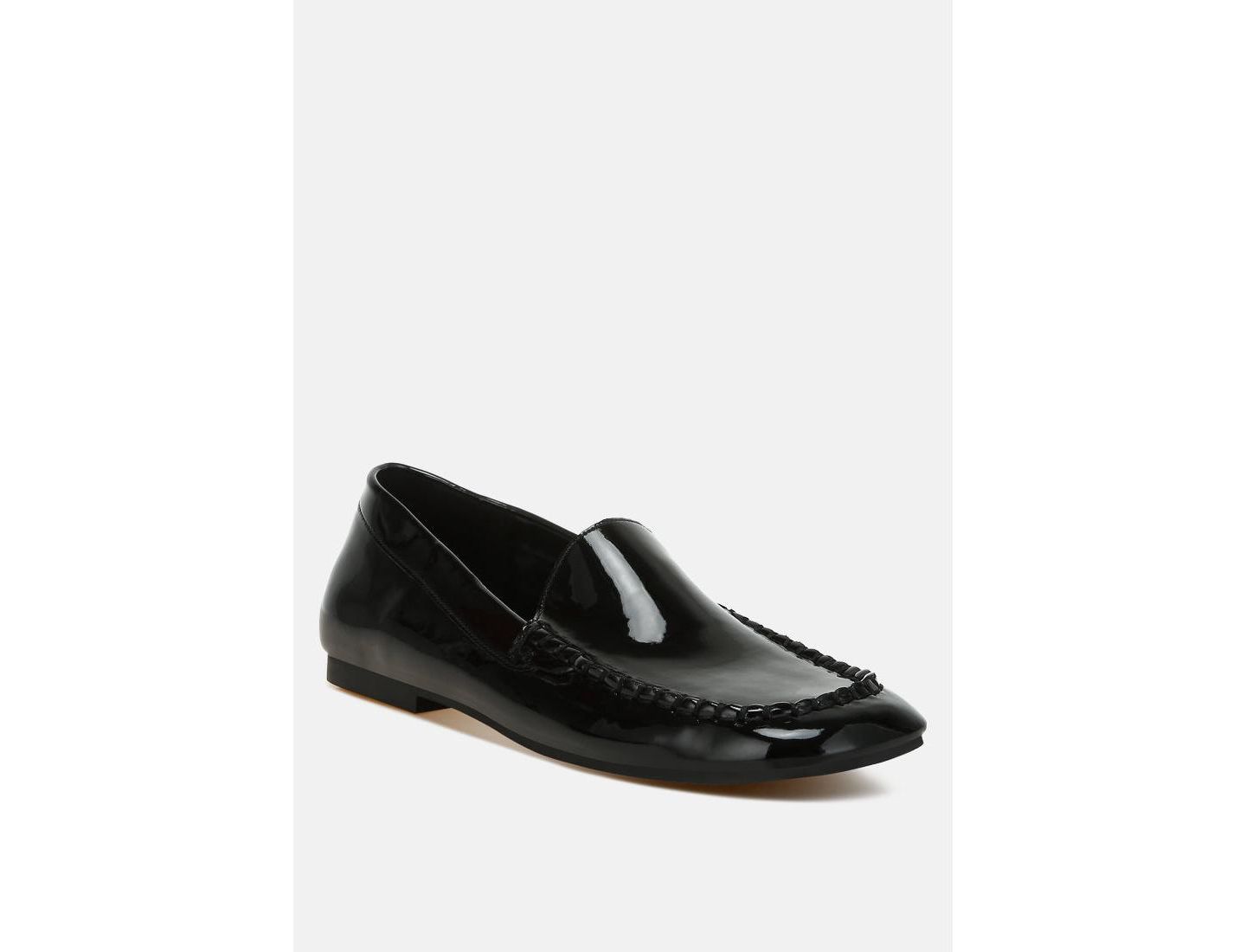 Женские туфли Rag & Co Dama Patent Pleather, цвет: Чёрный лаковый — фото 3