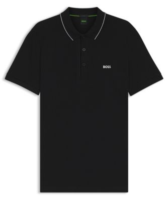 Men's Tonal Logo Slim-Fit Polo Shirt