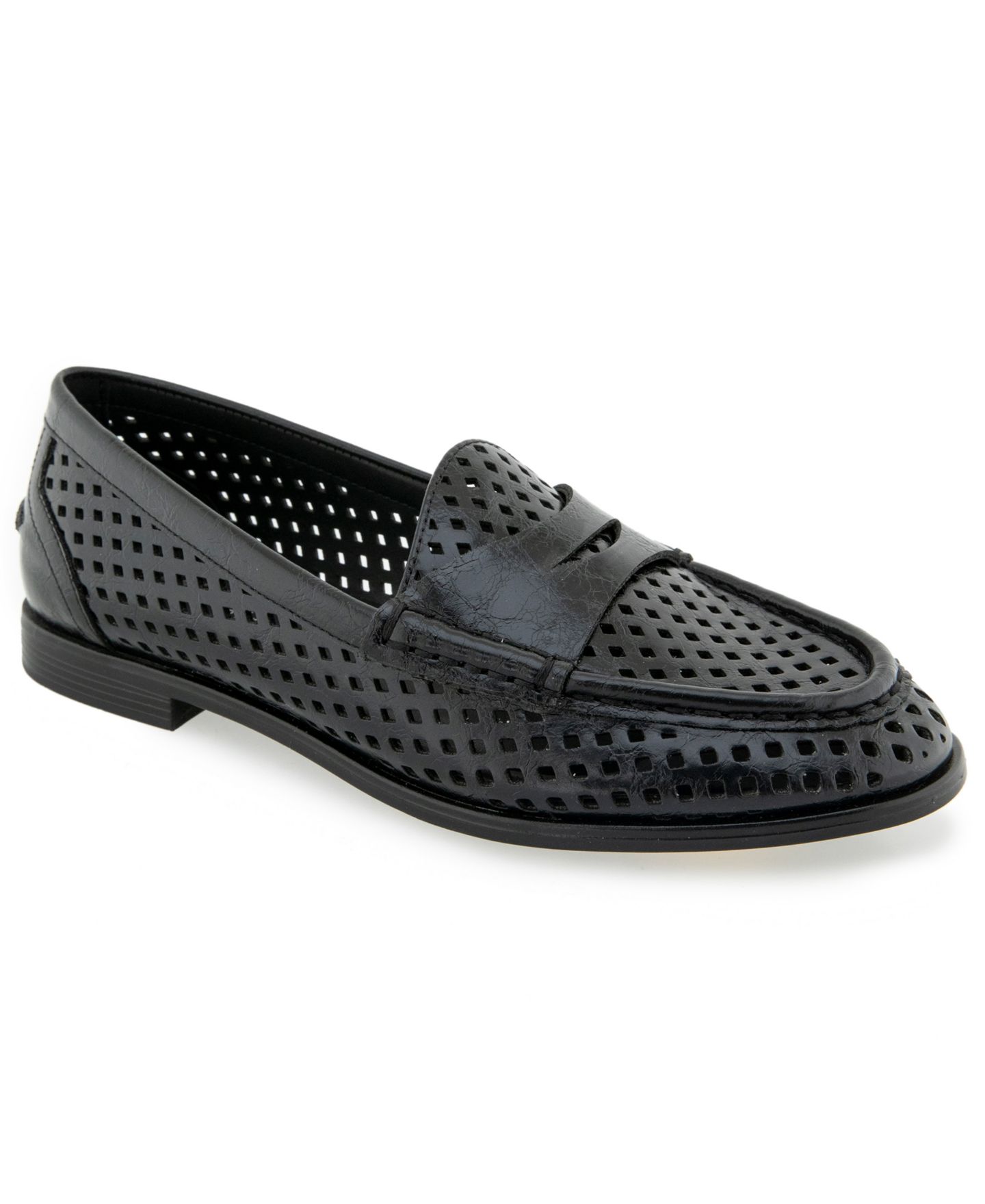 Женские туфли Kenneth Cole Reaction Zoila Perf Penny, цвет: Чёрный — фото 1