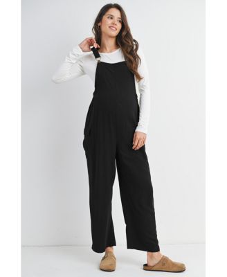 Maternity Straight Leg Adjustable Overalls