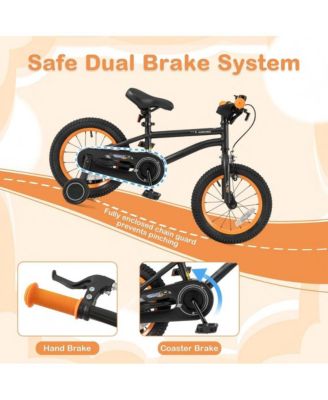 14 Inch Kids Bike Sport Bicycle for 3-5 Years Old with Adjustable Seat