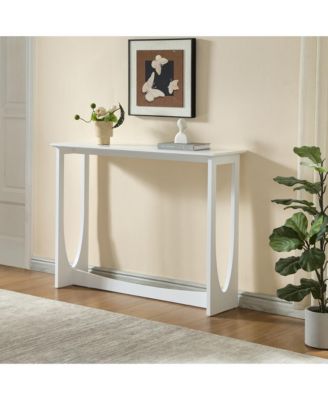 Wood Console Table, Entryway Sofa Table for Hallway, Living Room, or Behind Couch