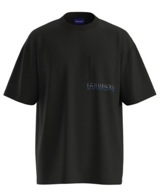 Men's Nogoste Ombre Sports Logo T-Shirt