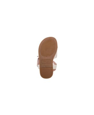 Big Girls Sandals Cute Fashion Flat Sandals and Summer Shoes with Ankle Strap
