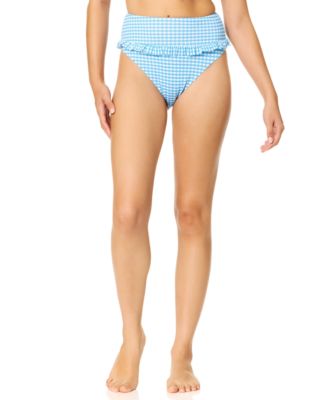 Women's Shaye High-Waist Swim Bikini Bottoms image