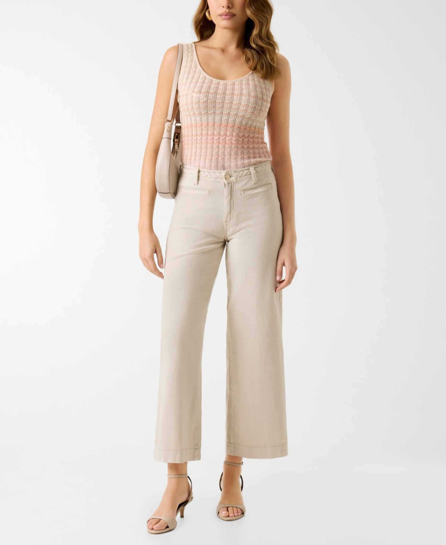 Women's Zoya Crop Leg Braided Pants