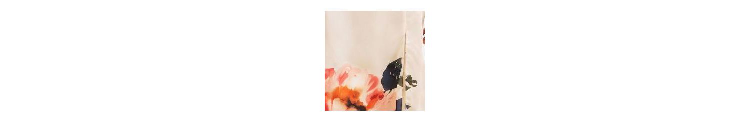Women's Flower High Neck Maxi Dress
