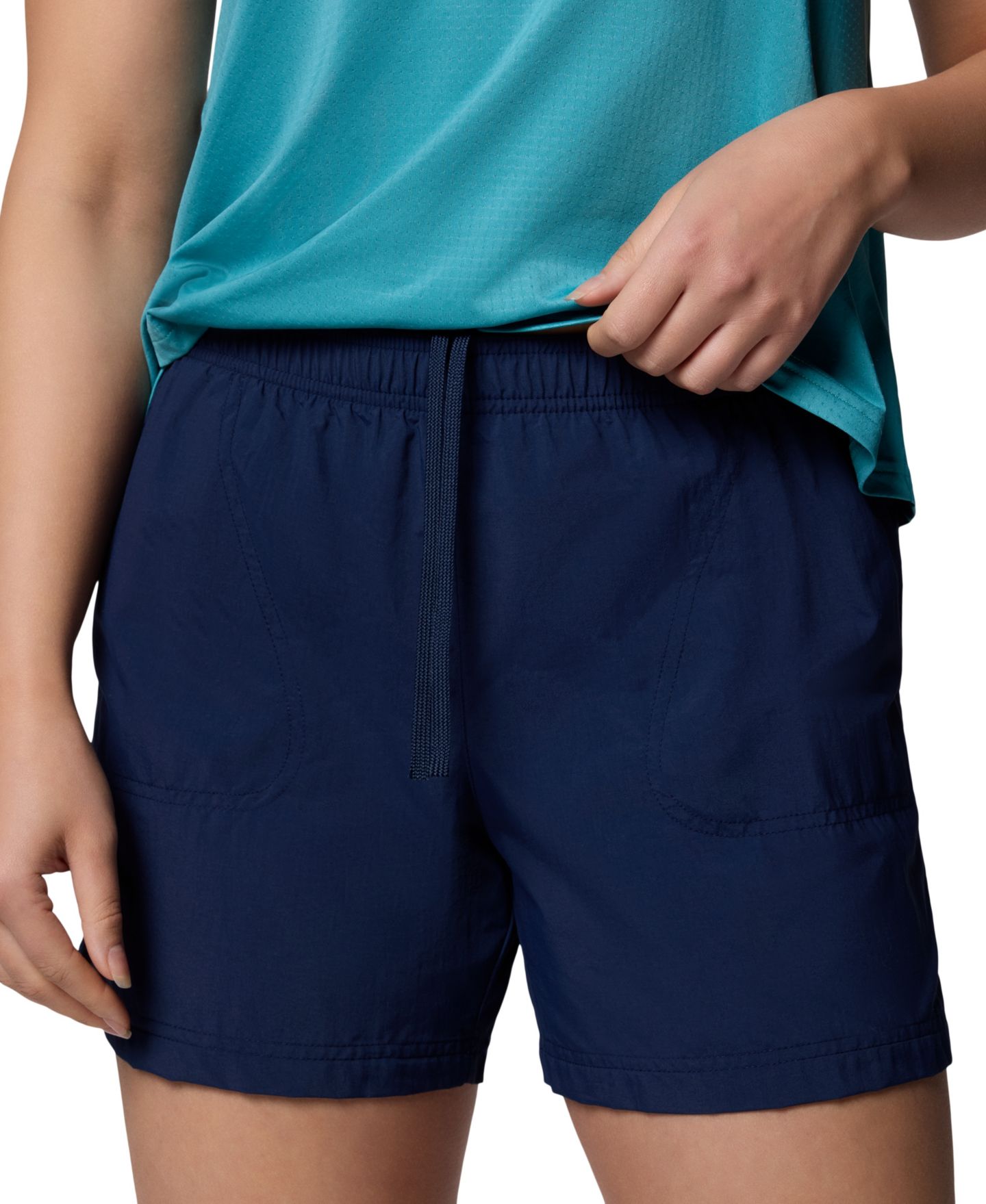 Женские шорты Columbia Sandy River Lightweight, цвет: Тёмно-синий — фото 4