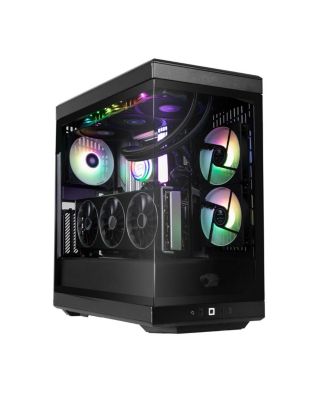 Y40BA9N5801 Gaming Desktop Computer, AMD Ryzen 9 9900X 4.4GHz, 32GB RAM, 2TB SSD, NVIDIA GeForce RTX 5080 16GB, Windows 11 Pro, Black
