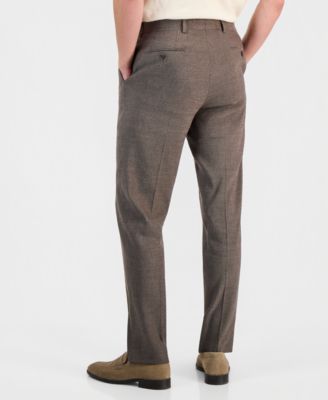 macys mens pleated dress pants Cotton On Men - Super Baggy Pleated Pant - Charcoal Pinstripe Size