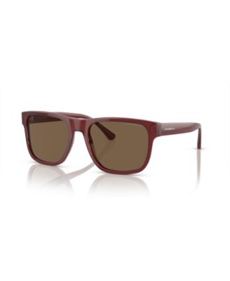Men's Rectangle Sunglasses, EA4163