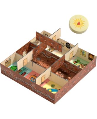 Inspector Mouse: The Great Escape - Detective Board Games for Family Night, Cooperative Memory Games for Ages 5+, Includes 3D Playing Board