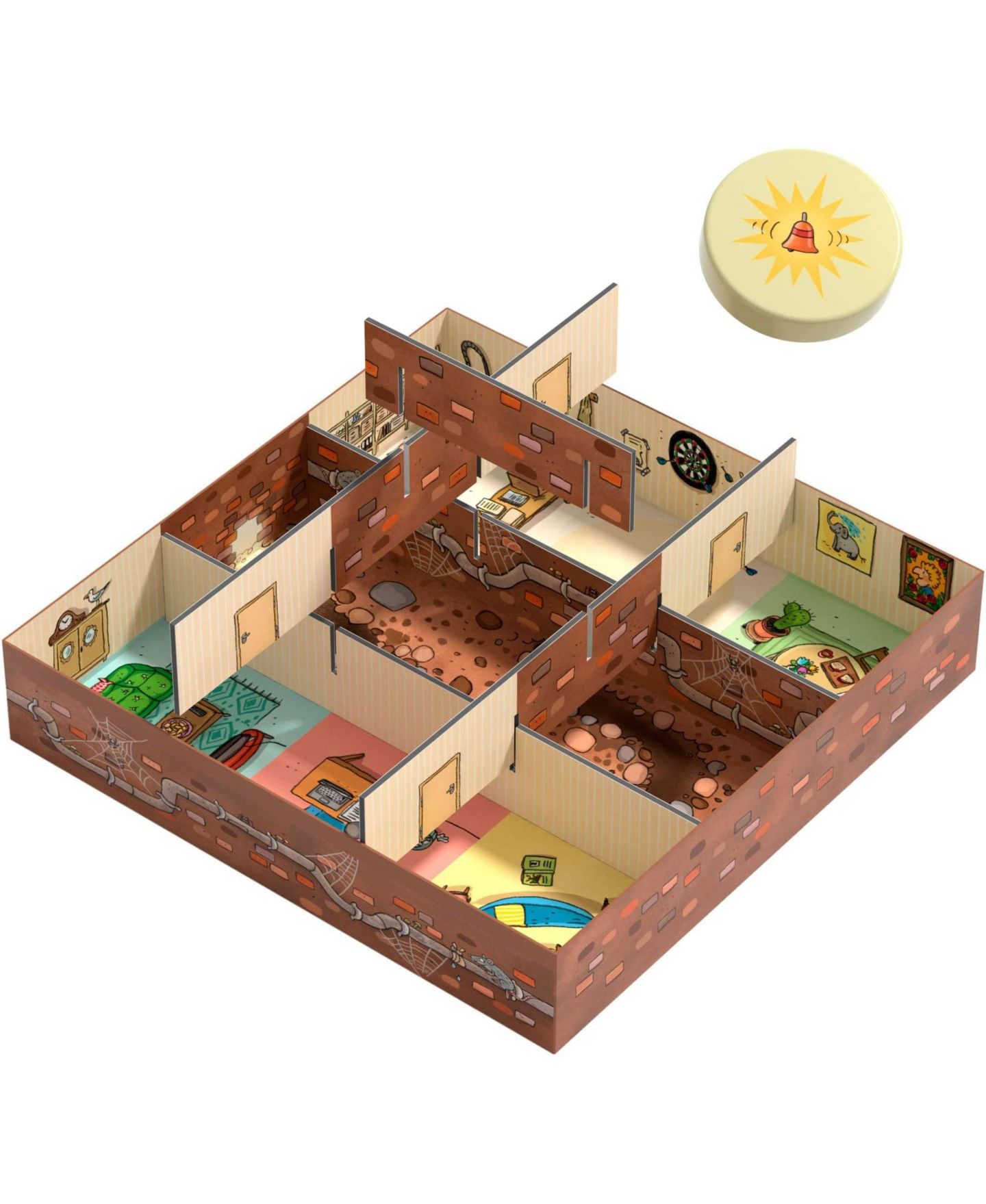 Детская настольная игра Haba Inspector Mouse Board Game, Ages 5+ — фото 8
