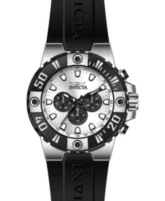 Men's 23969 Pro Diver Quartz Chronograph Silver Dial Watch