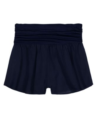 Girls' 7-16 Pull-On Shirred Waist Shorts