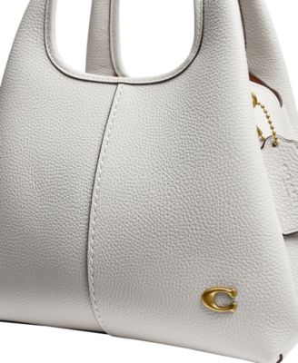 Lana Small Pebble Leather Shoulder Bag 23