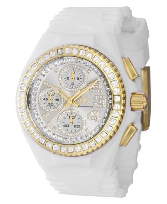 Women's TM-121198 Cruise Quartz Chronograph Silver Dial Watch