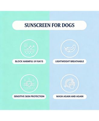 UV Protection SPF 30 Breathable Quick Dry Dog T Shirt