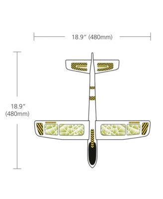 Hand Glider 19" Toy Airplane