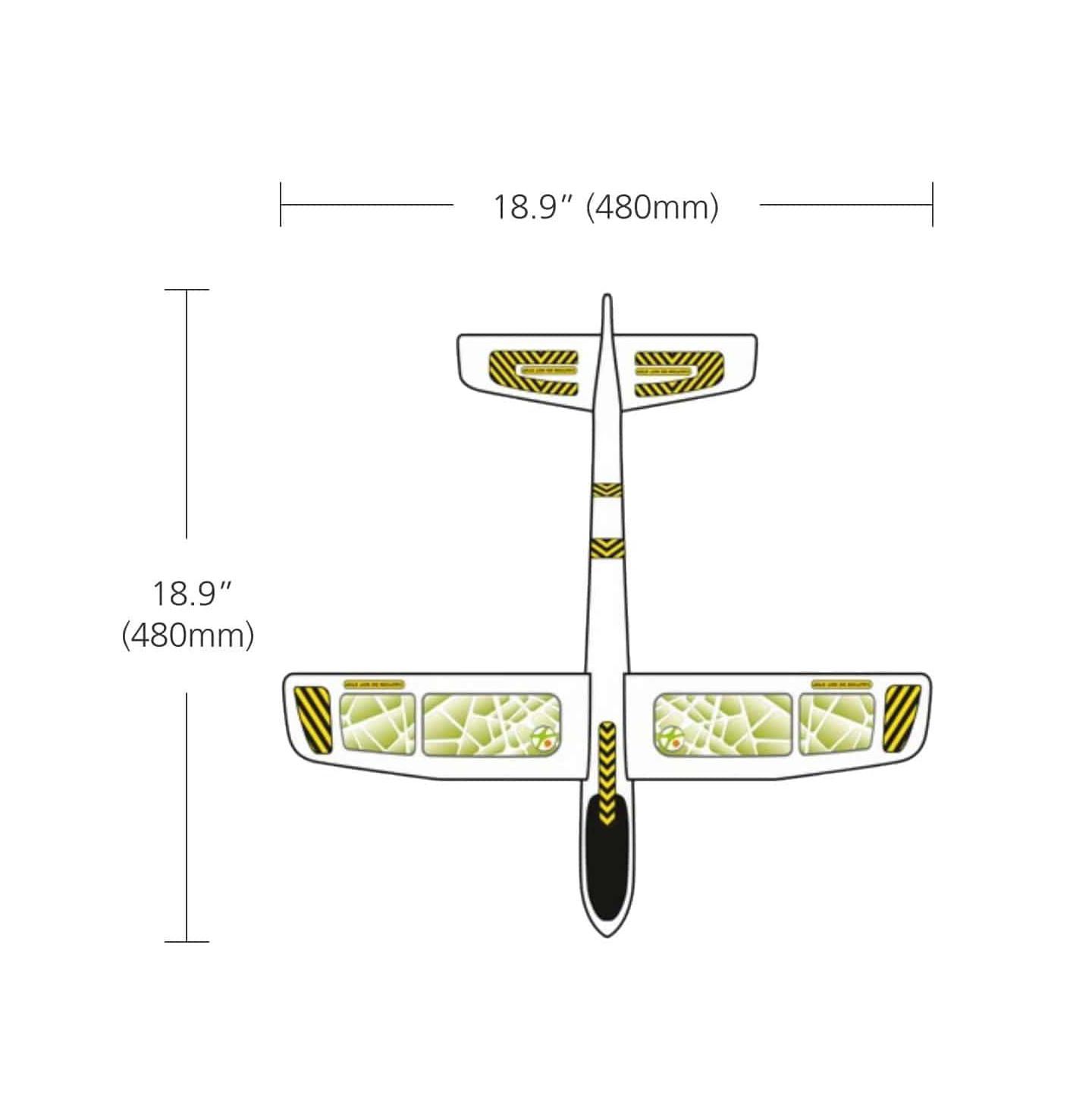 Детская игрушка Haba Hand Glider 19" Toy Airplane — фото 5