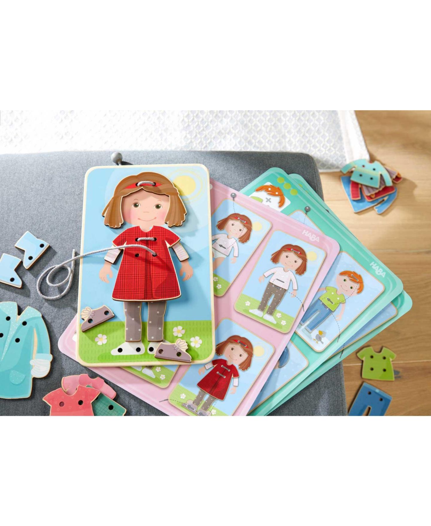 Детские игрушки Haba Dress Me Threading Game, Ages 3+ — фото 5