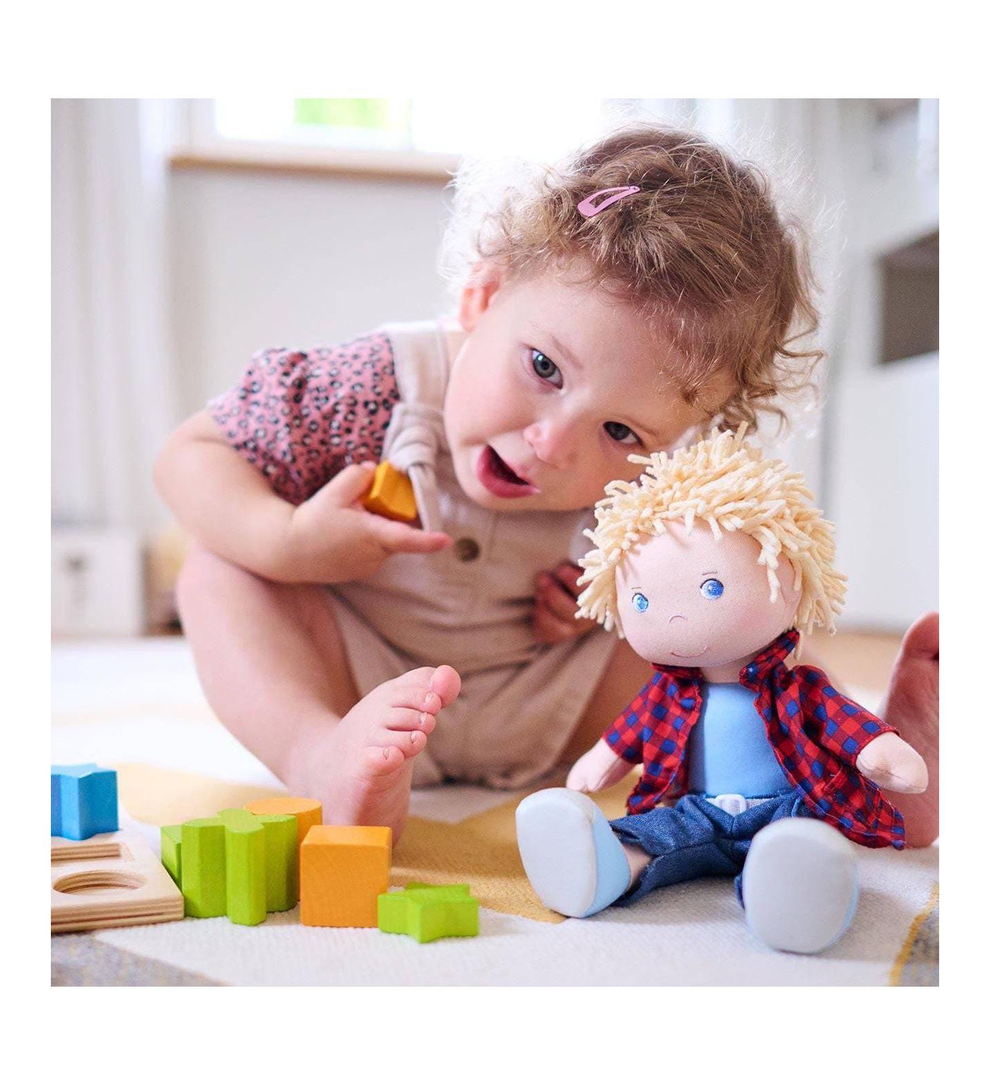 Детская кукла Haba Nick 12" Soft Doll — фото 6