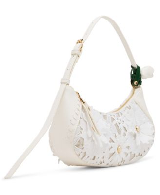 Lacey Crochet Small Shoulder Bag