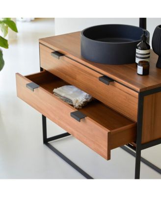 Urban 100 Acacia Bathroom Vanity Unit