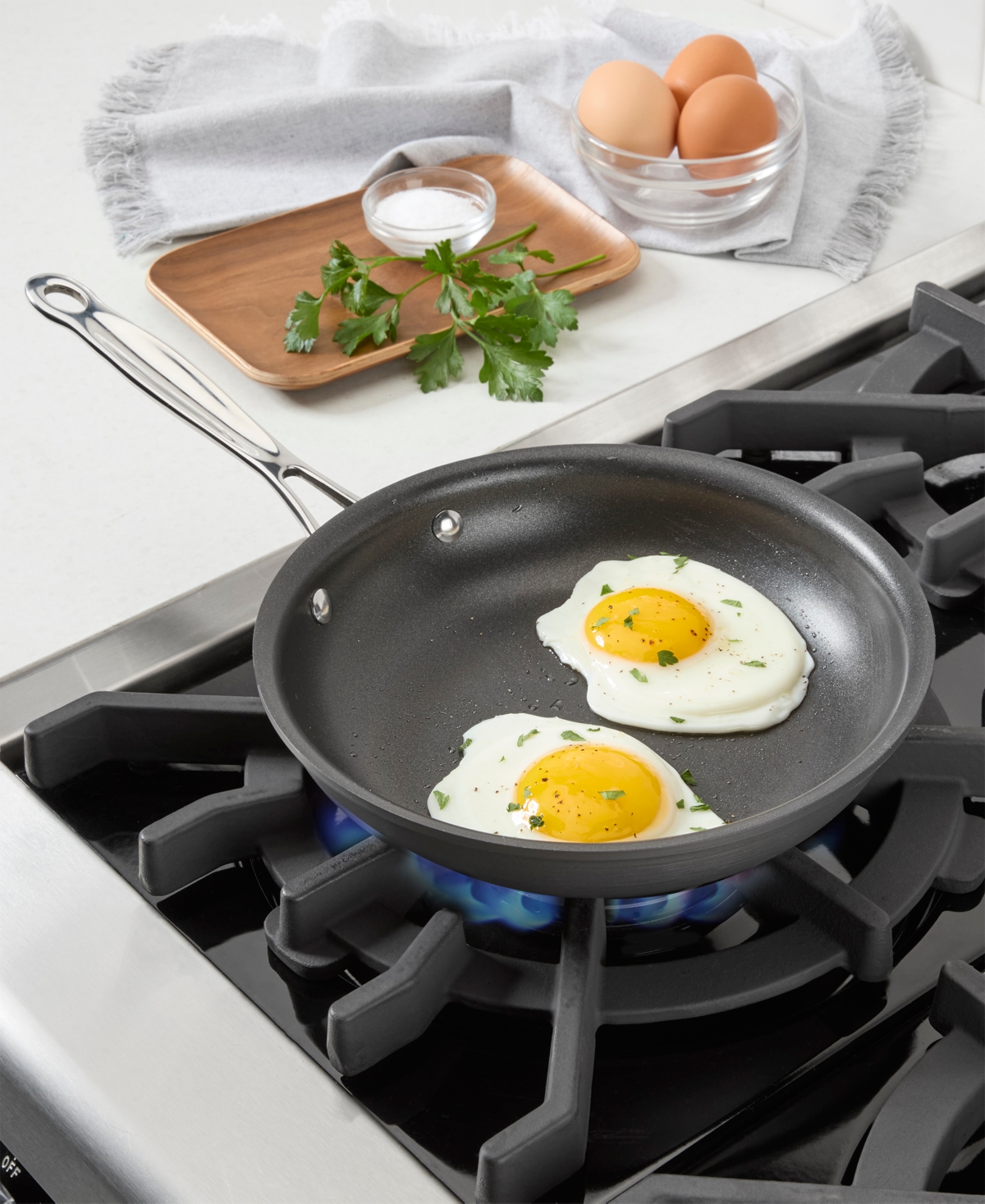 Cuisinart Hard Anodized Aluminum 2-Pc. Fry Pan Set