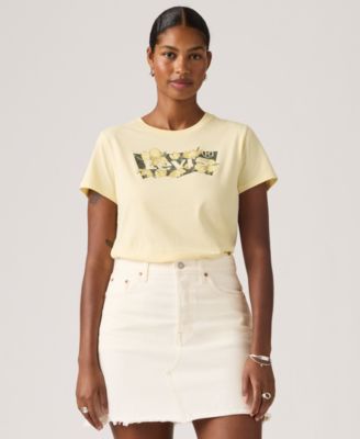 Women's Perfect Graphic Logo Cotton T-Shirt