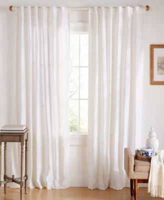 Jenkins Light Filtering, Back Tab and Rod Pocket Single Curtain Panel