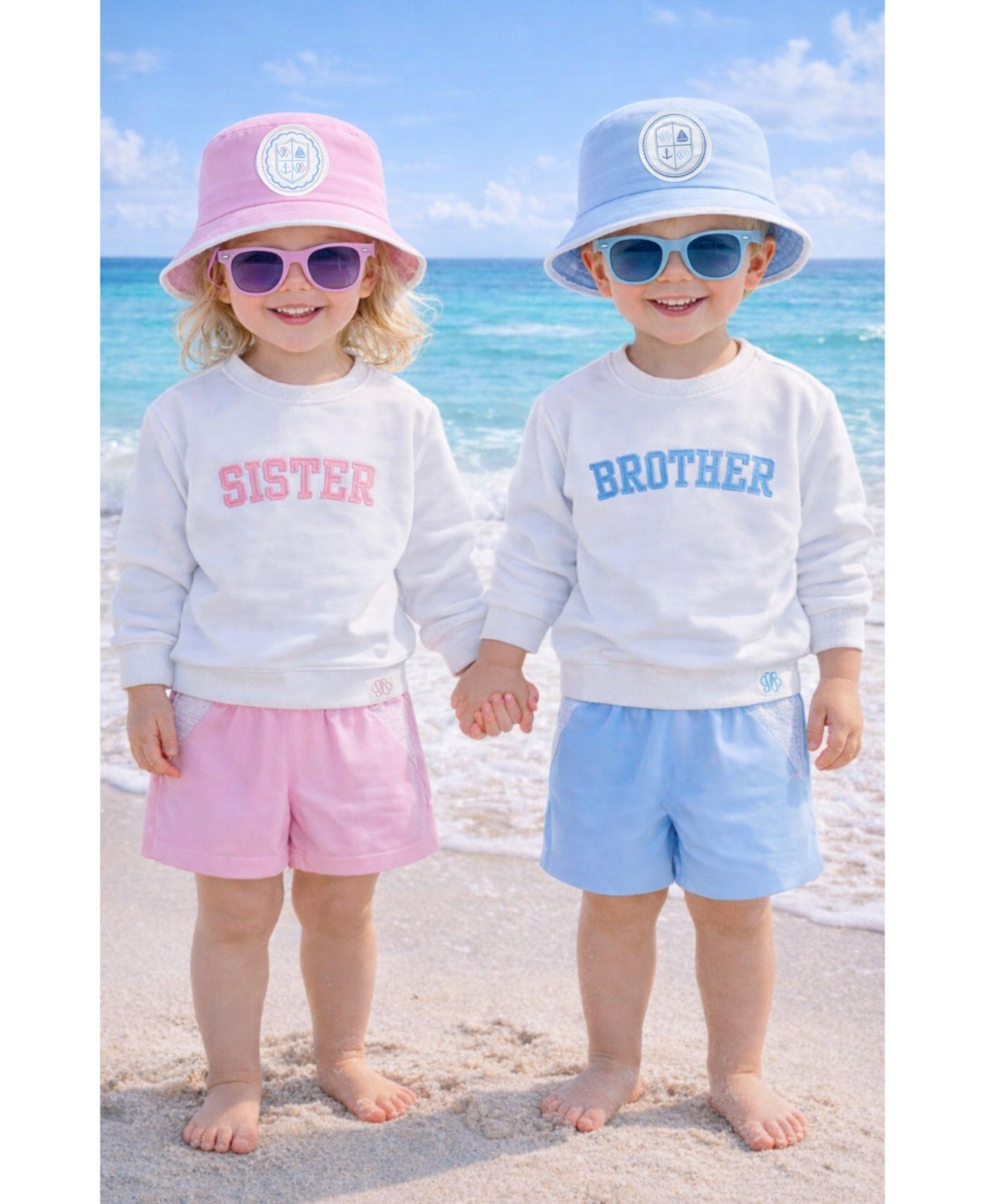 Little Boys Little/Big Brother Sweatshirt