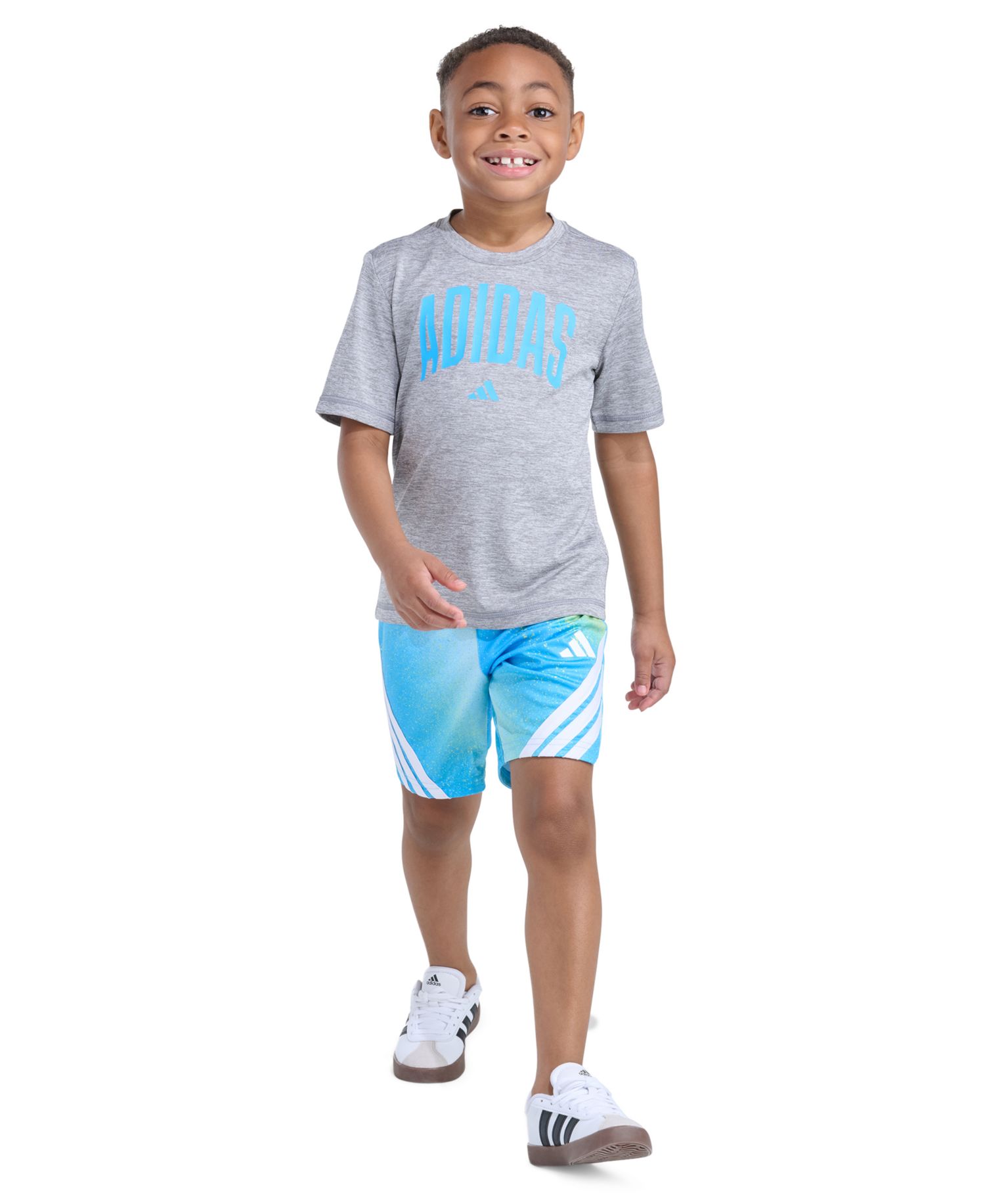 Toddler and Little Boys' 2T-7 Short-Sleeve T-shirt and Shorts, 2-piece Set