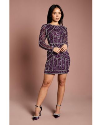 Women's Embellished Mini Dress