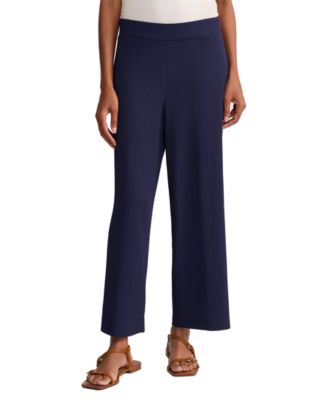 Women's Wide-Leg Crop Pants