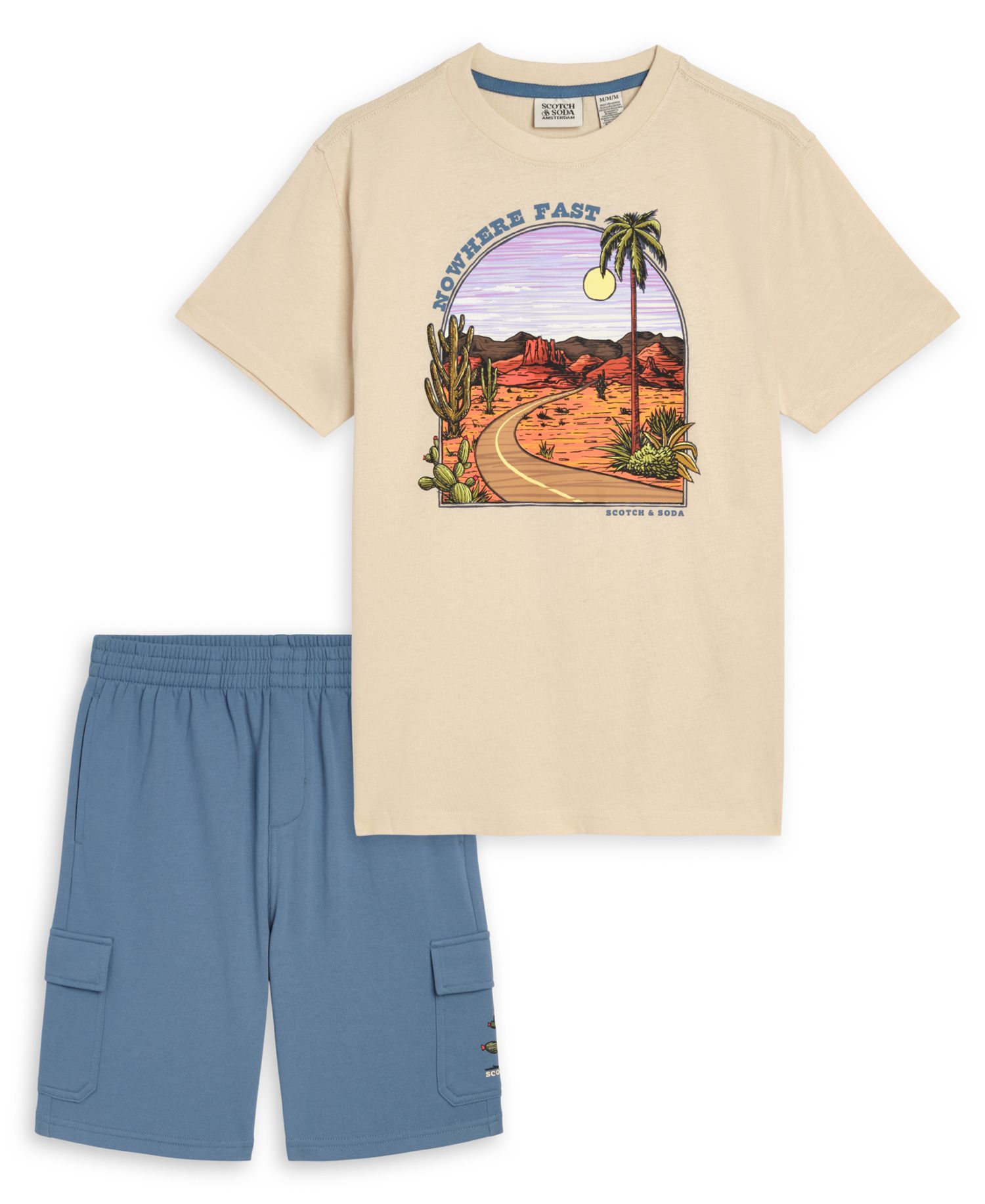 Little Boys 4-7 T-Shirt and Short, 2-Piece Set