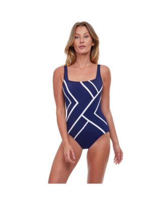 Women's Mirage Full Coverage Square Neck One Piece