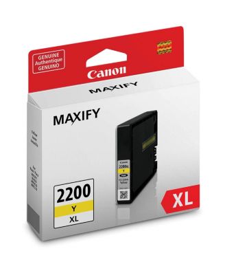 PGI-2200 XL Pigment Ink Tank for iB4020, iB4120, MB5020, MB5120, MB5320, MB5420 MAXIFY Series Printers, 1500 Pages Yield