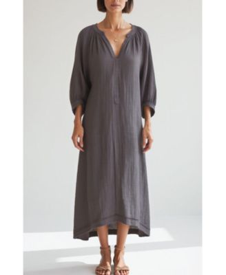 Women's Ocean+Main Gauze Dress with Pockets