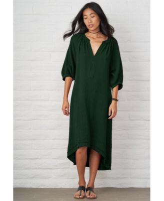 Women's Ocean+Main Gauze Dress with Pockets