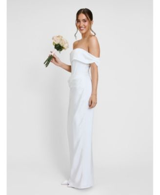 Women's Twist Strap Corset Maxi Dress