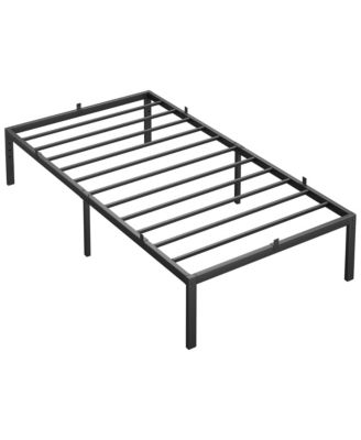  Twin Metal Platform Bed Frame Mattress Support No Box Spring Easy Build Noise Free Heavy Duty