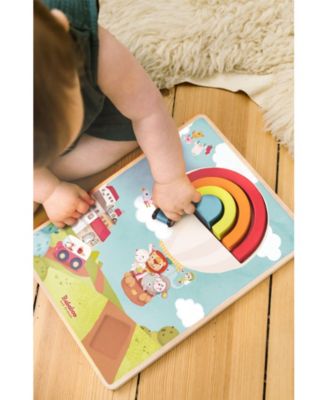 Drive Through the Rainbow Puzzle Game