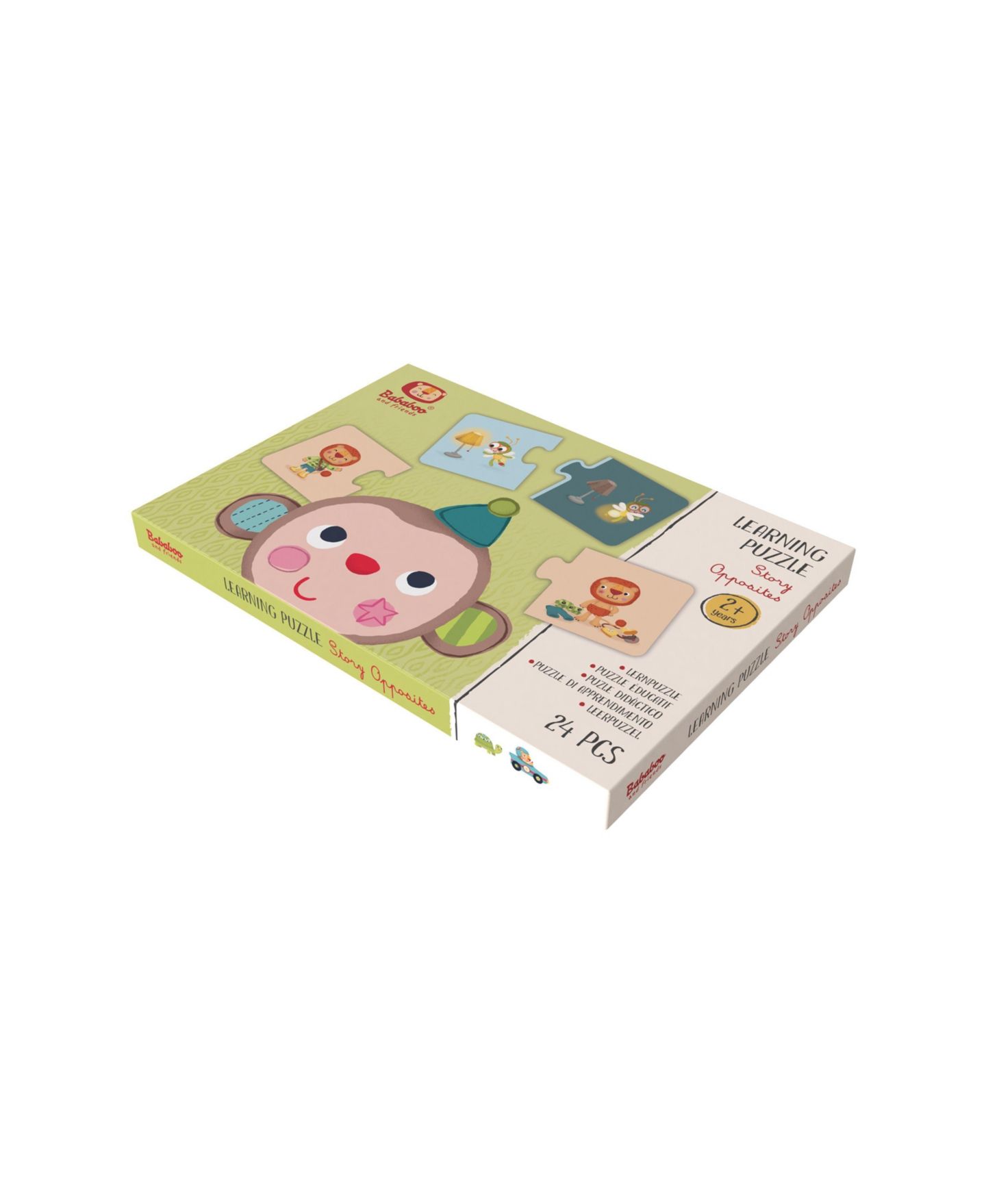 Детские игрушки Bababoo and friends Match Numbers & Opposites Learning Puzzle Set, цвет: Open Miscellaneous — фото 2