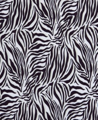 Wild Zebra Microfiber 3-Pc. Sheet Set, Twin